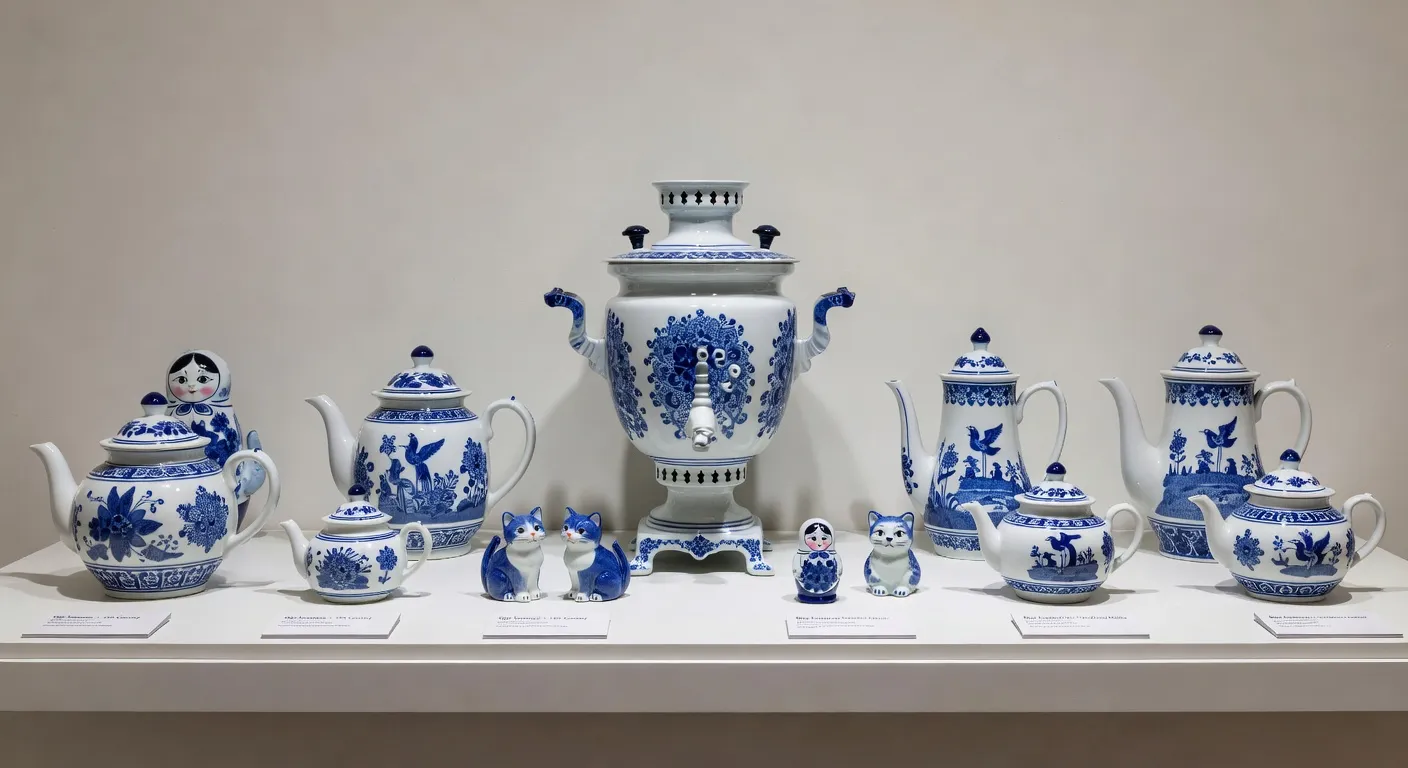 Boite laquee de Palekh avec scene de conte russe sur fond noir