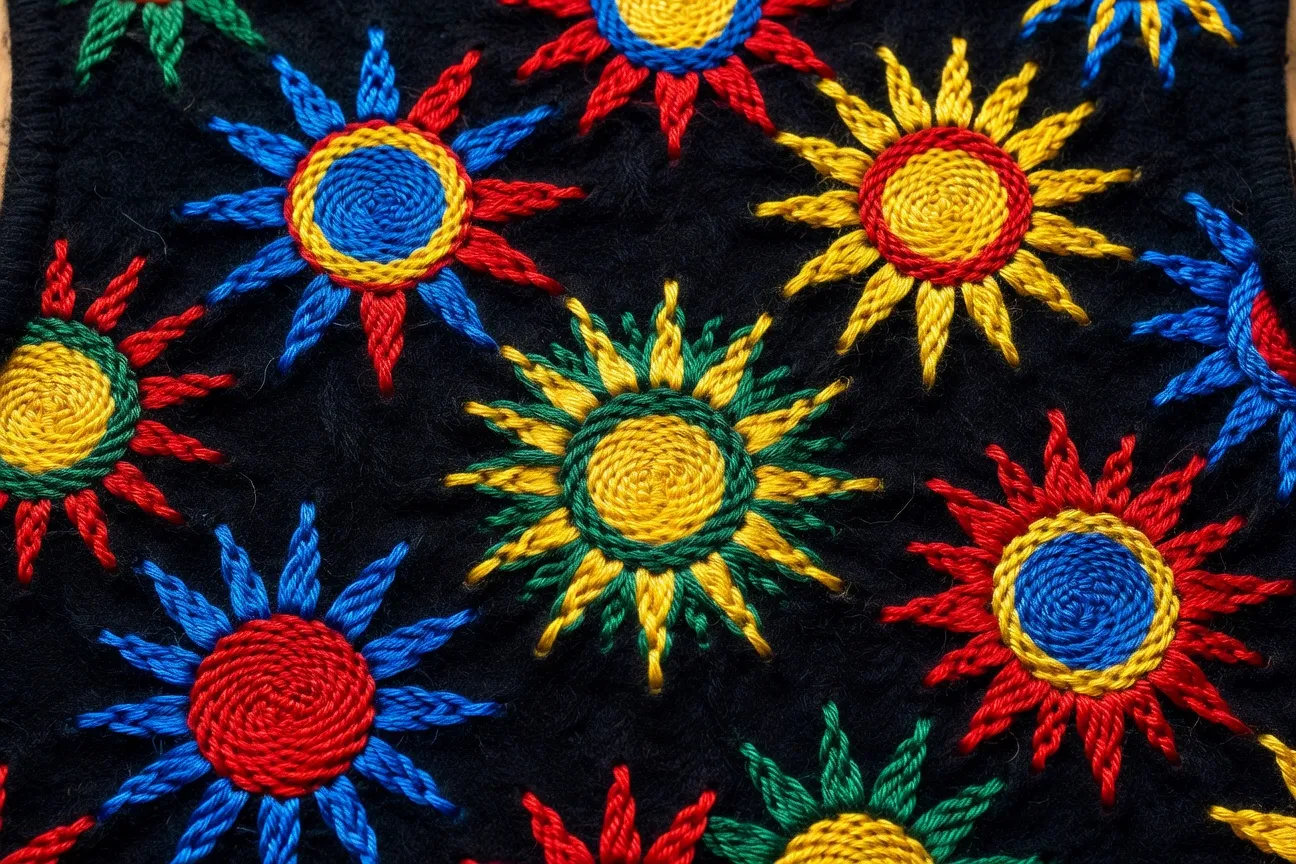 Dentelle aux fuseaux et broderie blanche traditionnelle