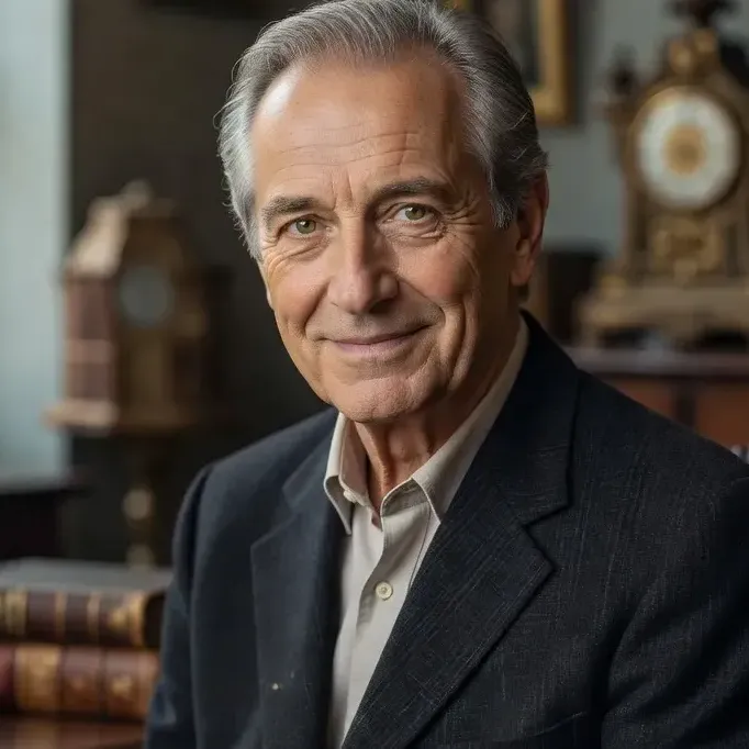 Portrait de Bernard Raynaud, antiquaire spécialisé en arts populaires