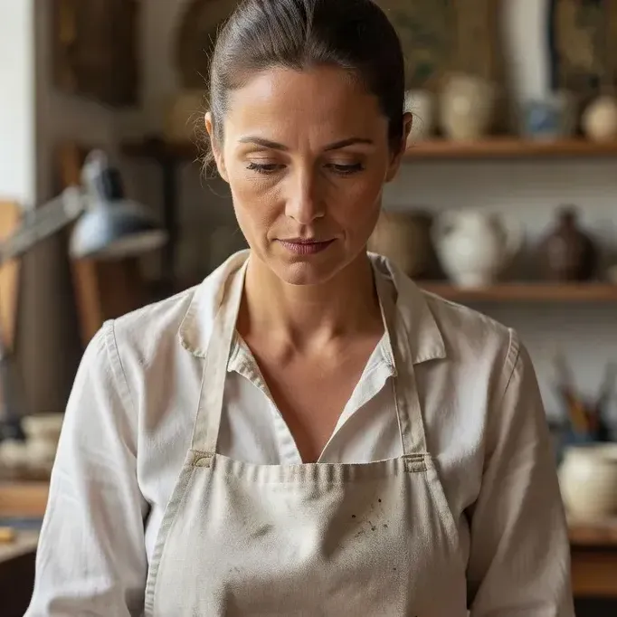 Portrait d'Élise Fontaine, restauratrice spécialisée en arts populaires