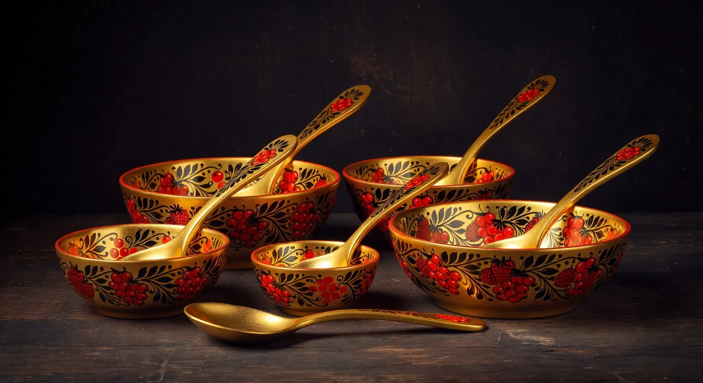 Arts décoratifs russes khokhloma