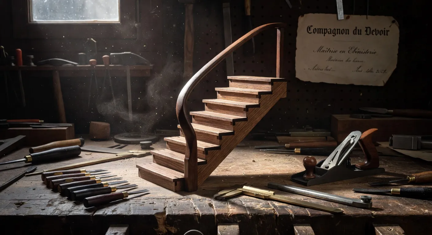 Chef-d'œuvre de compagnon menuisier