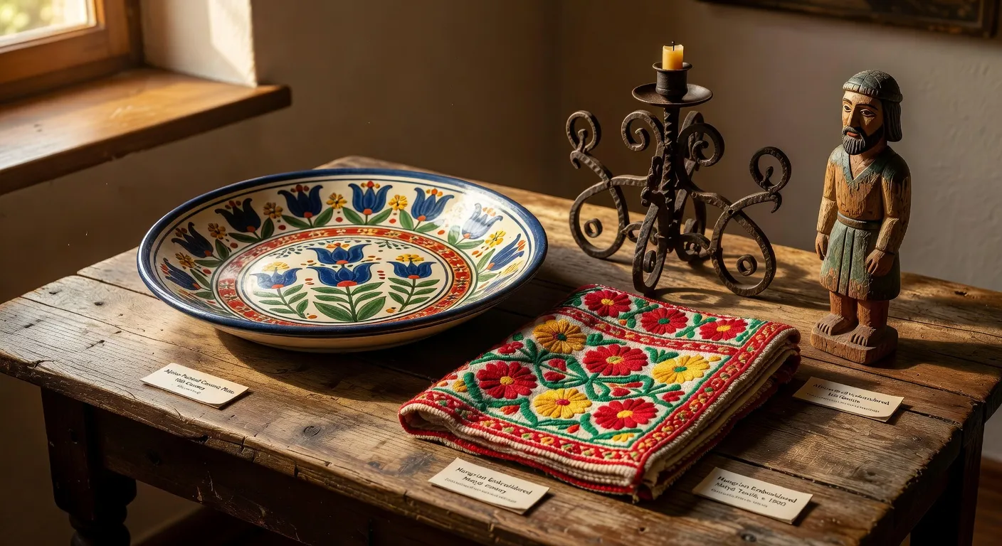 Collection d'objets d'art populaire